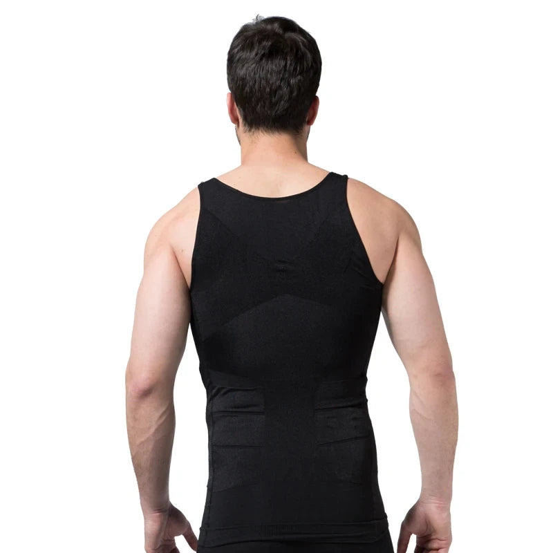 Athletic Compression Tank for Men | Sleeveless Gym Shirt & Sports Base Layer