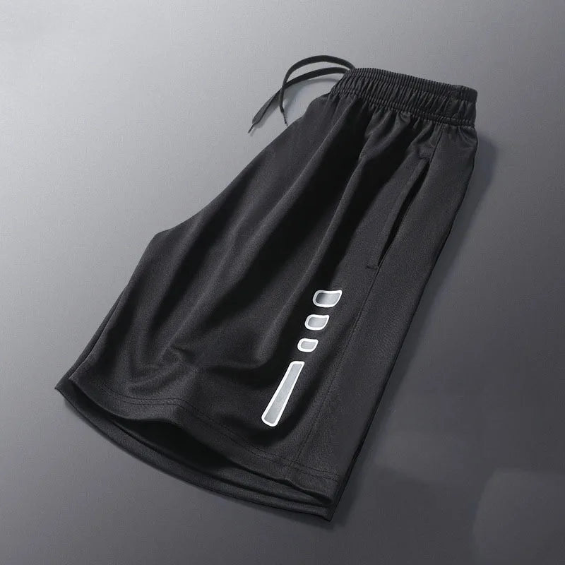 Men’s Running Shorts | Striped Loose Fit Gym & Basketball Training Shorts