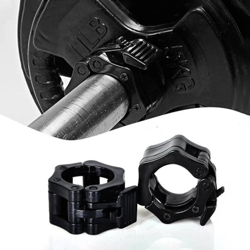 Gym Barbell Collar Lock | Durable Dumbbell Clips for Bodybuilding & Training