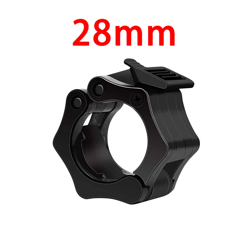 Gym Barbell Collar Lock | Durable Dumbbell Clips for Bodybuilding & Training