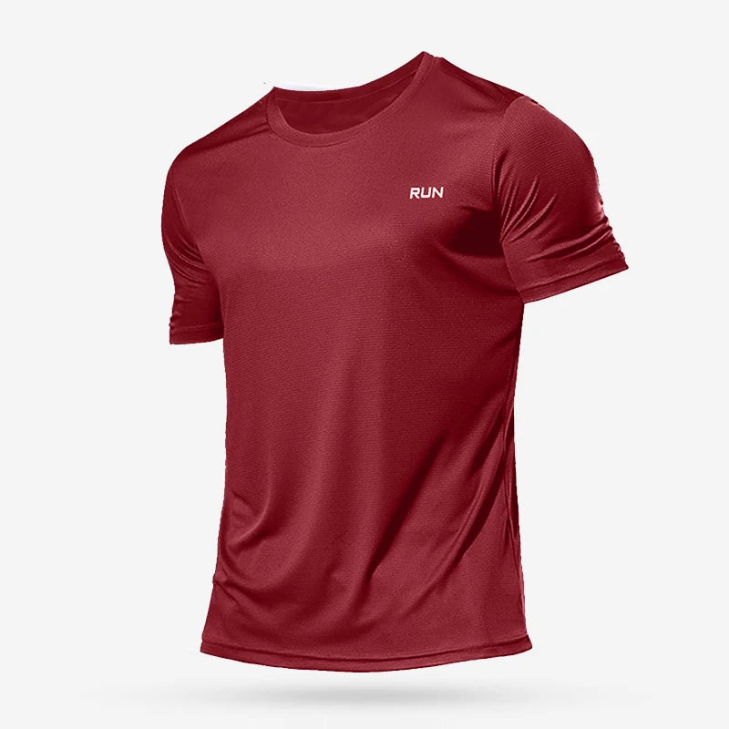Men’s Quick-Dry Running Shirt | Soccer Jersey, Gym & Fitness Compression T-Shirt