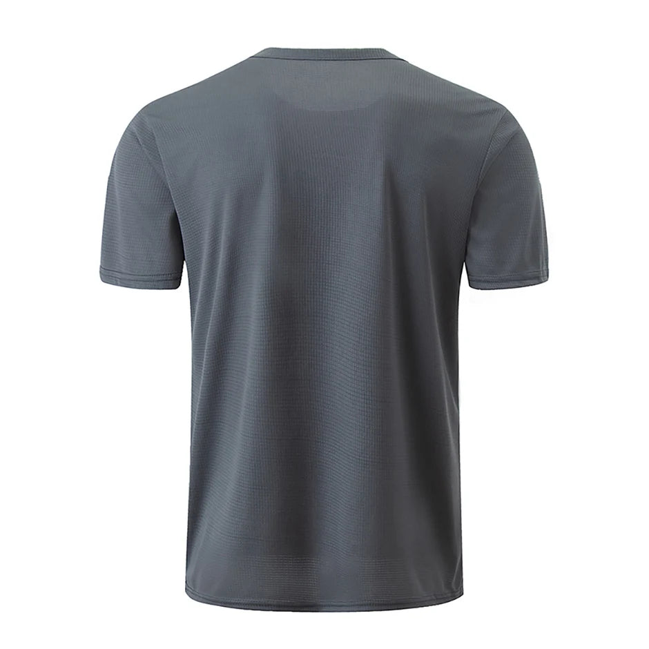 Gray t-shirt on a white background