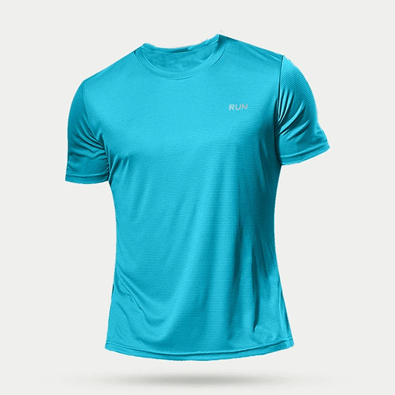 Men’s Quick-Dry Running Shirt | Soccer Jersey, Gym & Fitness Compression T-Shirt