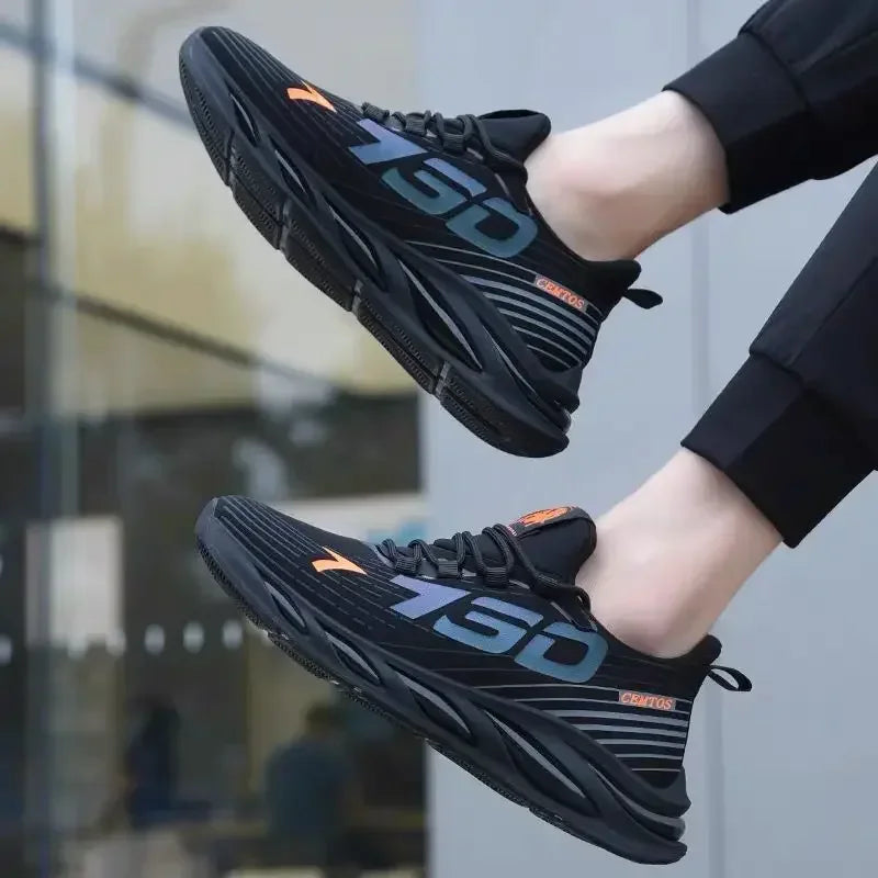 Men’s Casual Running Shoes | Slip-On Breathable Gym & Training Sneakers