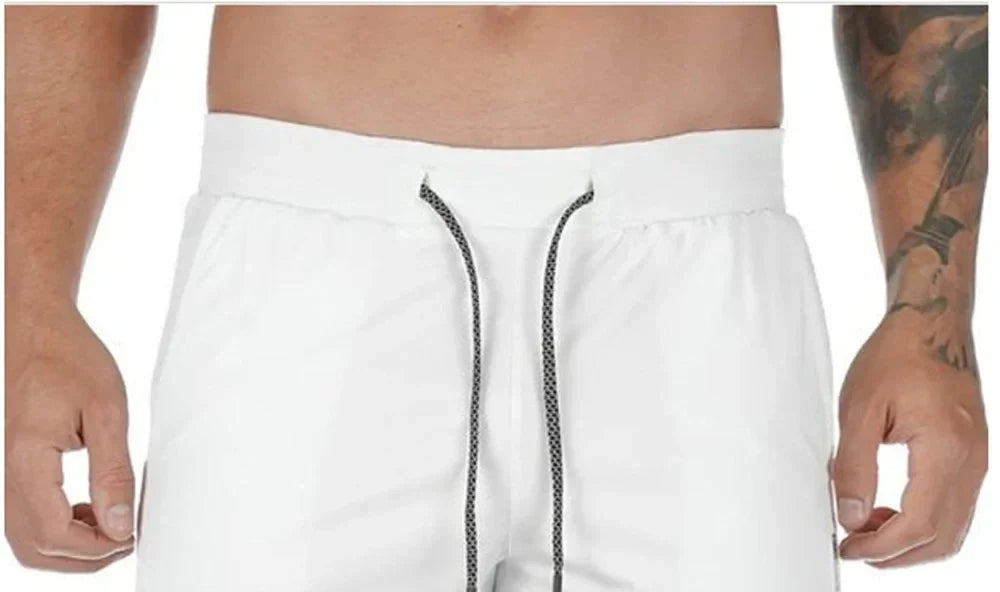 Men’s Running Shorts with Dog Print | Quick-Dry Animal Patterned Gym & Fitness Wear