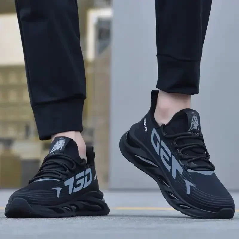 Men’s Casual Running Shoes | Slip-On Breathable Gym & Training Sneakers