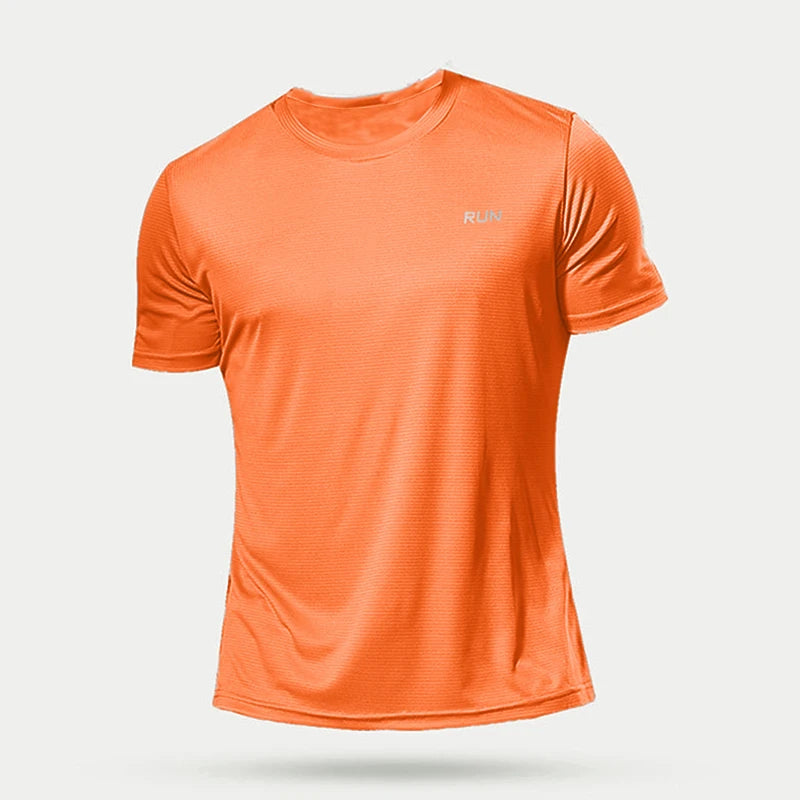 Men’s Quick-Dry Running Shirt | Soccer Jersey, Gym & Fitness Compression T-Shirt