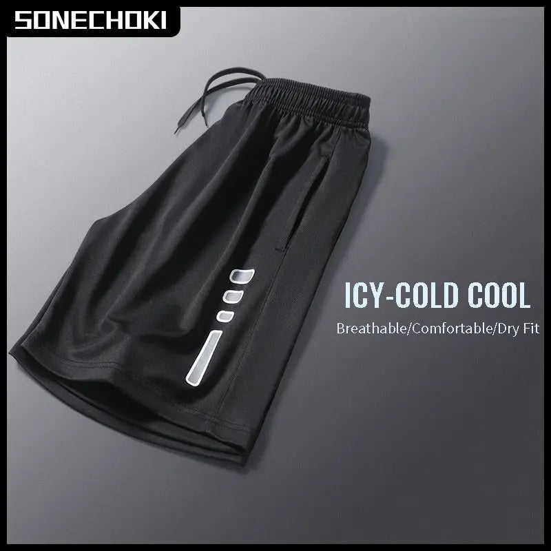 Men’s Running Shorts | Striped Loose Fit Gym & Basketball Training Shorts