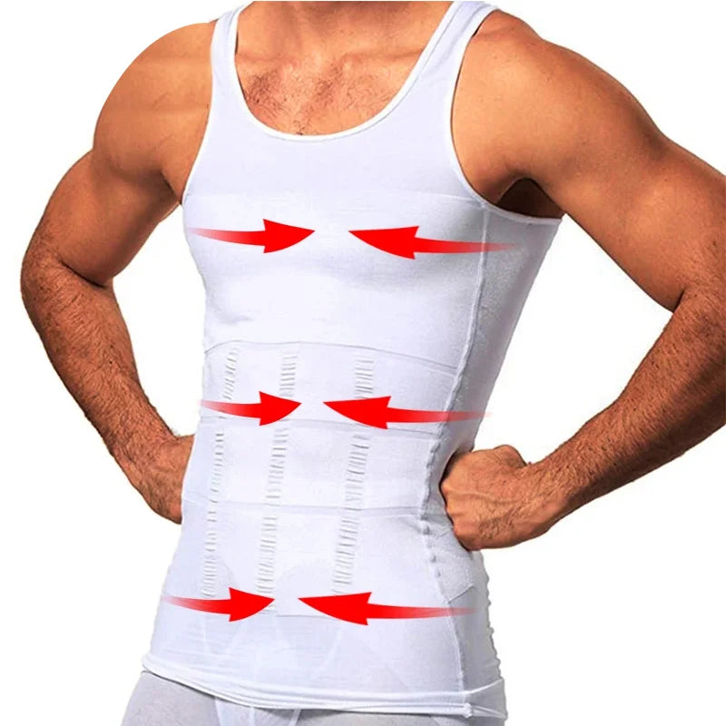 Athletic Compression Tank for Men | Sleeveless Gym Shirt & Sports Base Layer