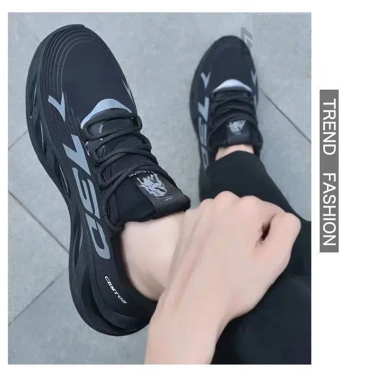 Men’s Casual Running Shoes | Slip-On Breathable Gym & Training Sneakers