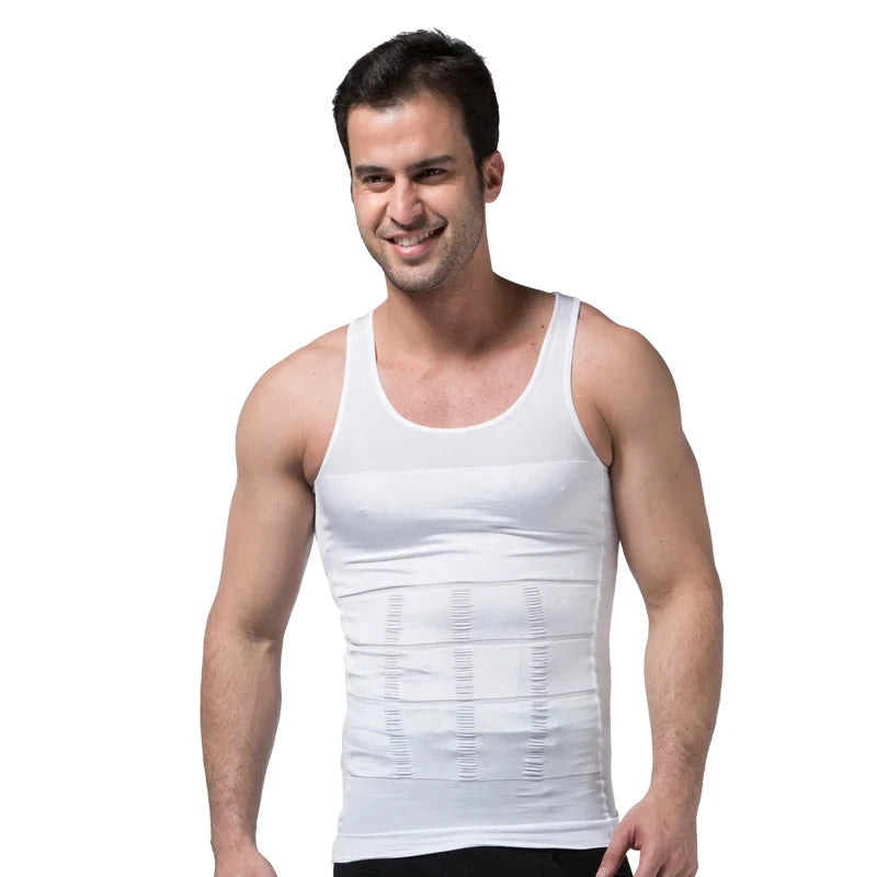 Athletic Compression Tank for Men | Sleeveless Gym Shirt & Sports Base Layer