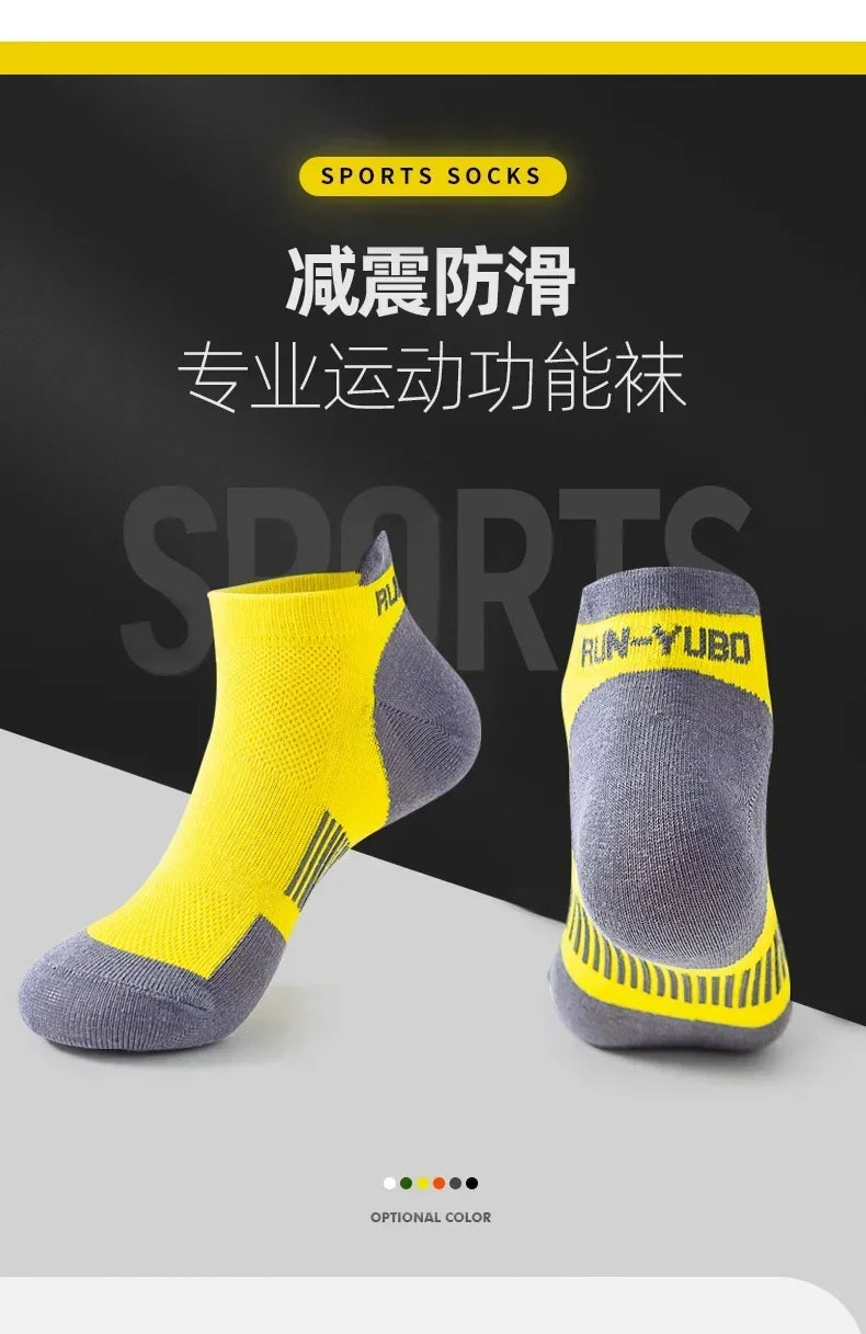 Performance Running Socks | Anti-Friction, Sweat-Wicking, Breathable Sportswear