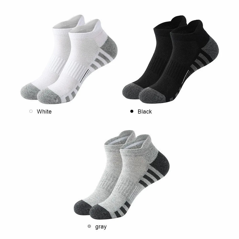 Athletic Socks Multipack | Black, White & Grey Breathable Unisex Sports Socks