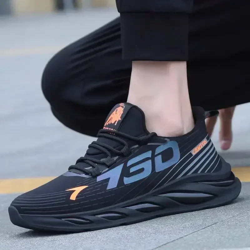 Men’s Casual Running Shoes | Slip-On Breathable Gym & Training Sneakers