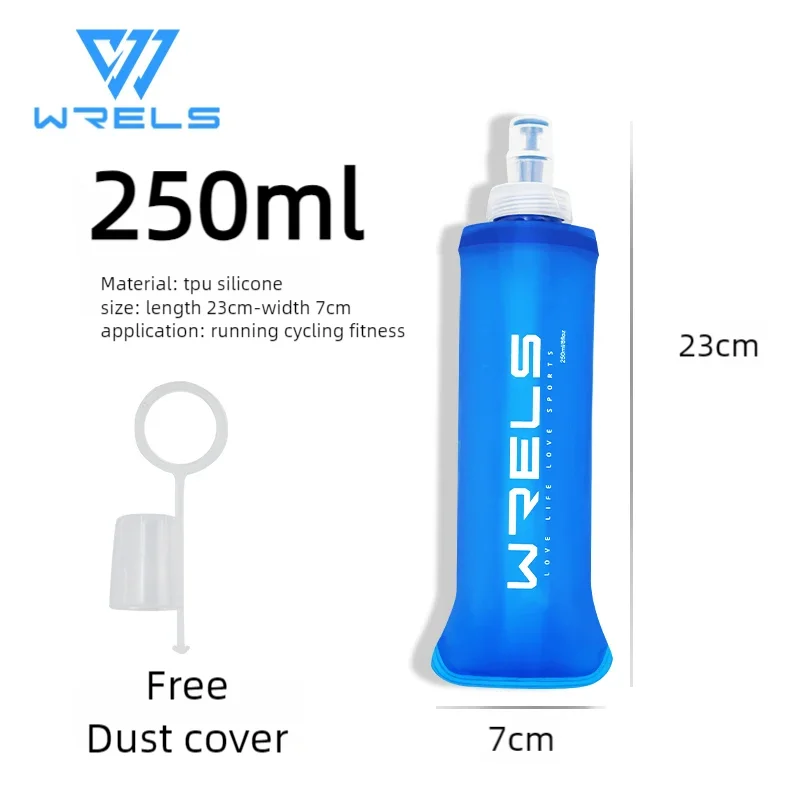Portable Collapsible Water Bottle | Silicone Bottle for Running, Camping & Outdoors