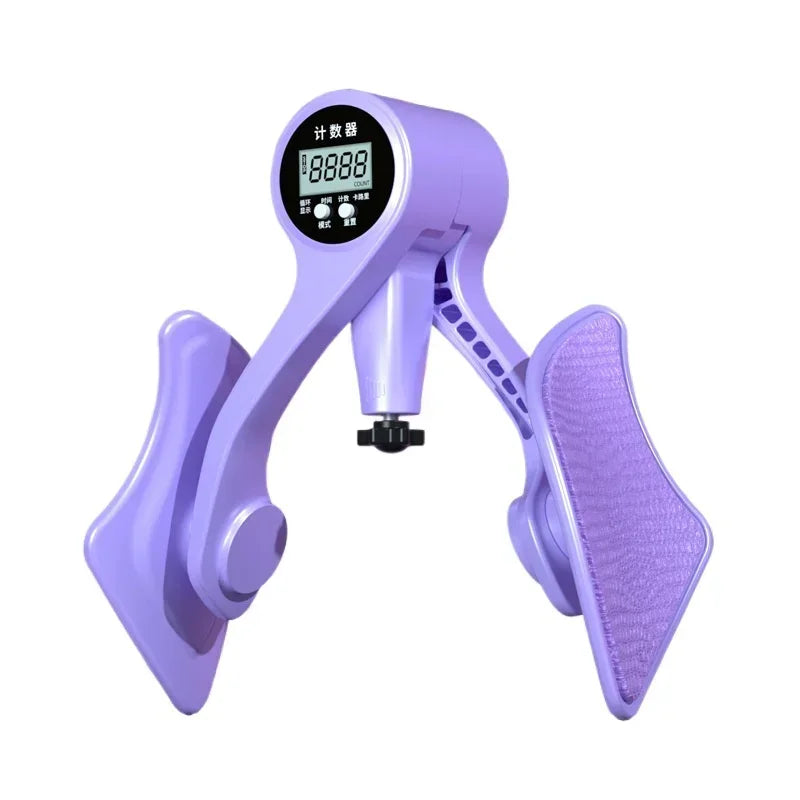 Digital Hip & Leg Trainer | Adjustable Pelvic Floor & Inner Thigh Strength Equipment