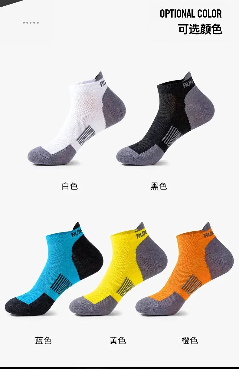 Performance Running Socks | Anti-Friction, Sweat-Wicking, Breathable Sportswear