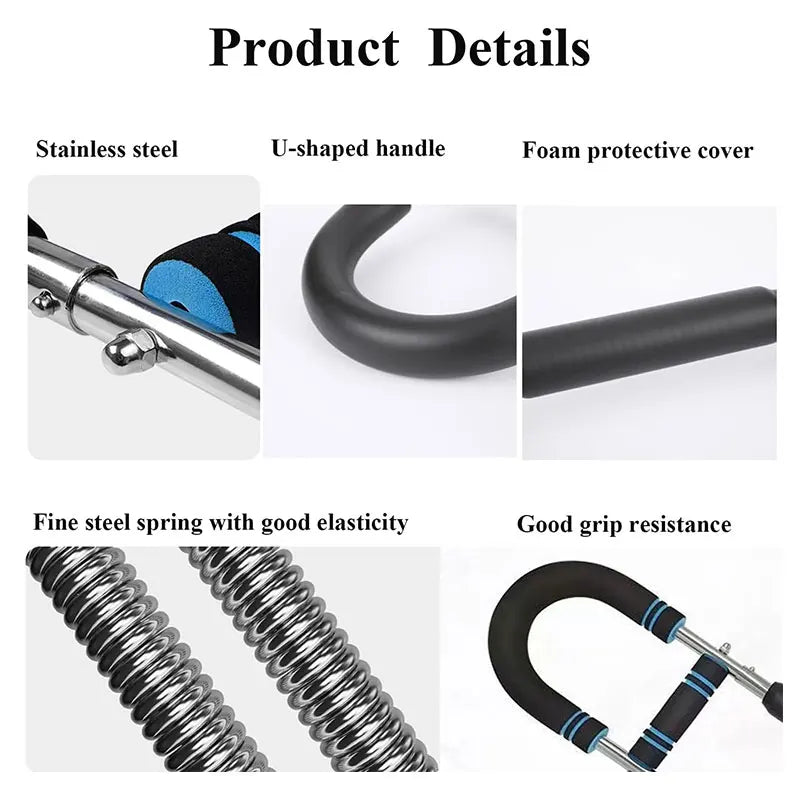 Muscle & Strength Trainer | Resistance Arm and Wrist Training Equipment